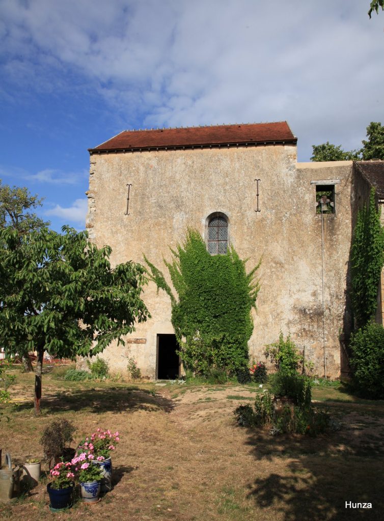 Chapelle de la Cordelle à Vézelay, lieu franciscain situé en contrebas de la colline 