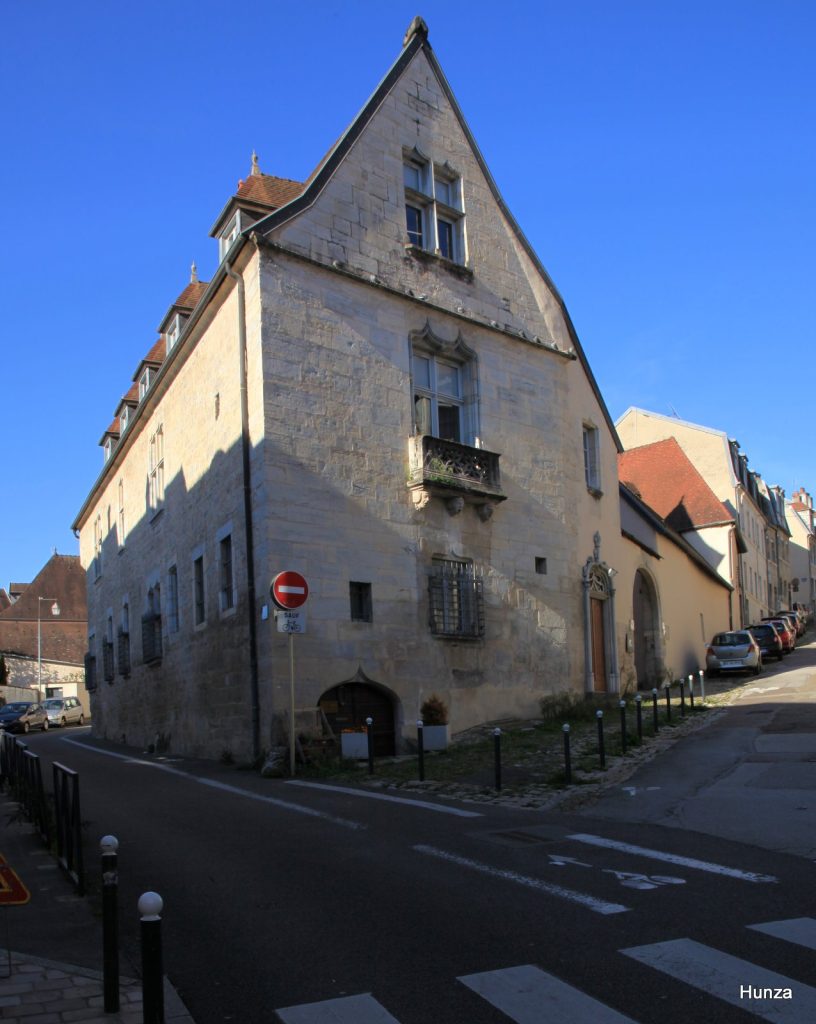 Hôtel Jouffroy dans le quartier Battant à Besançon