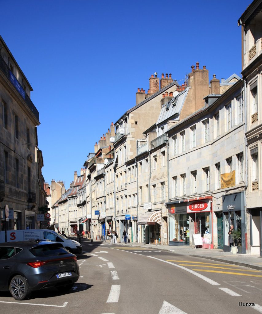 Rue des Granges à Besançon