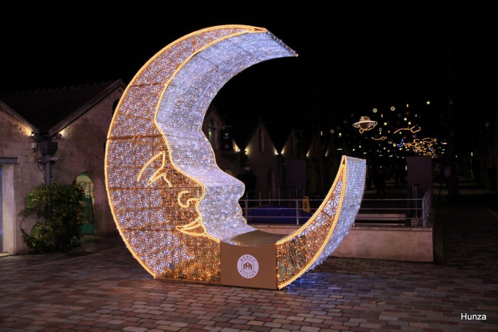 Illuminations de Noël Paris, Bercy Village