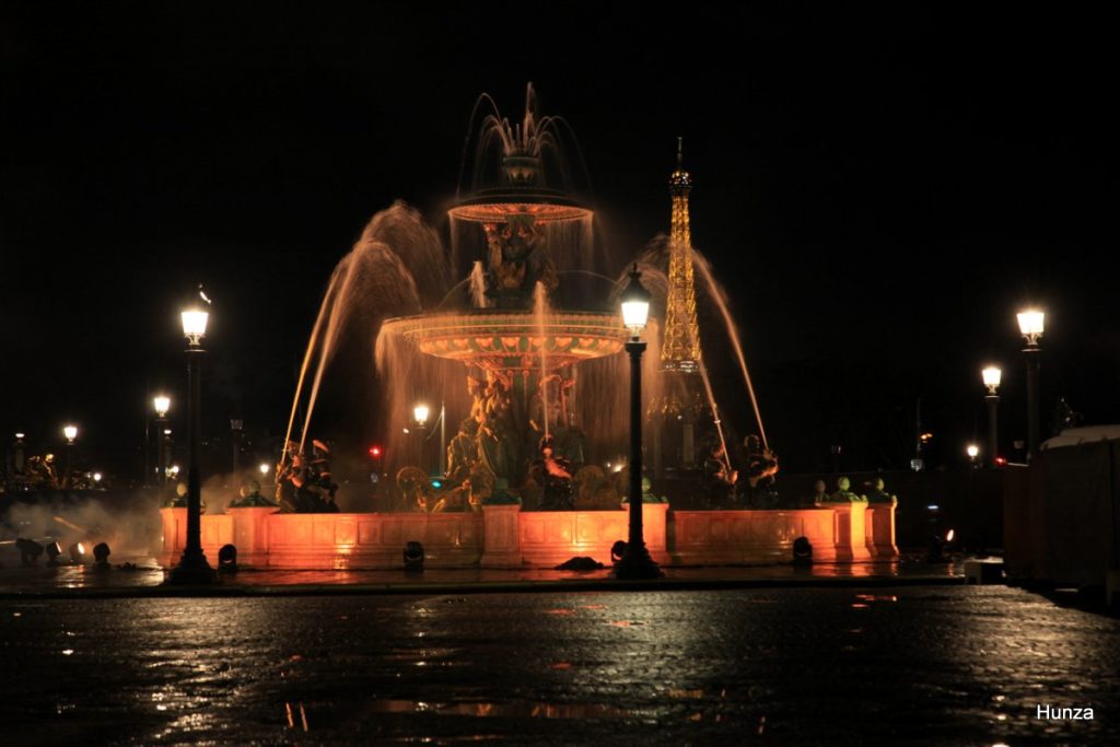 Illuminations de Noël Paris, place de la Concorde