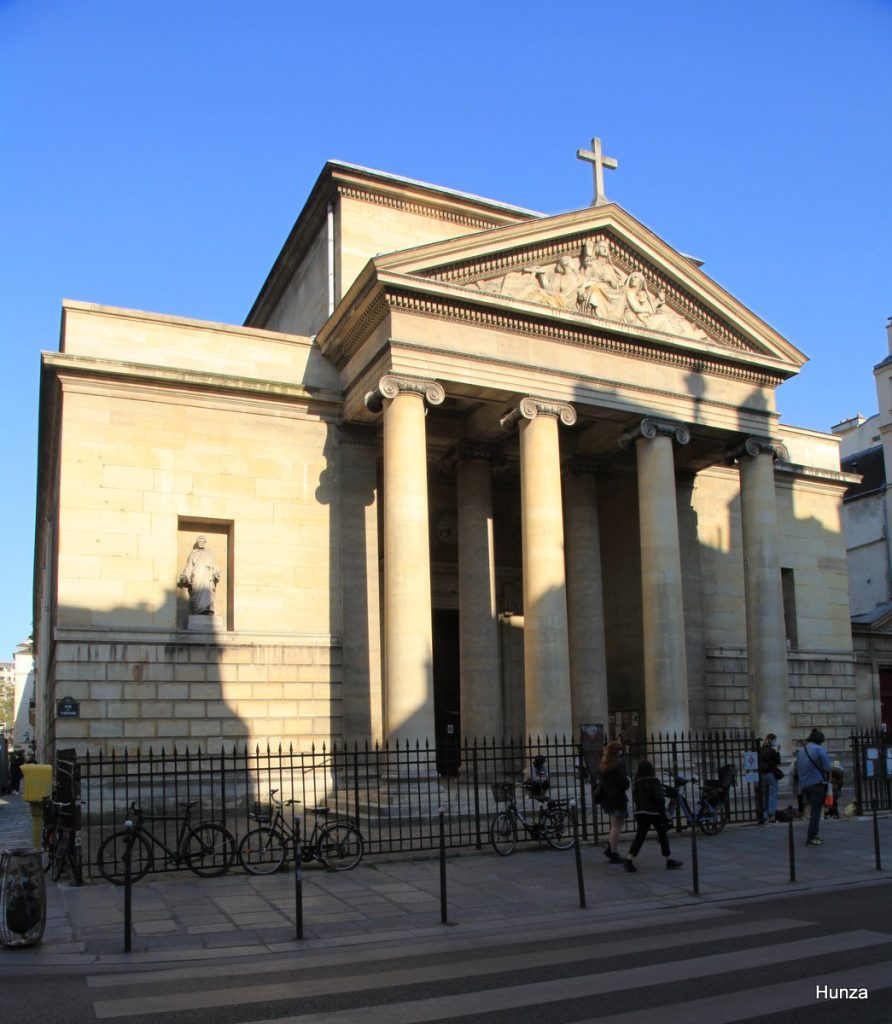 Église Saint-Denys du Saint-Sacrement dans le 3e arrondissement de Paris