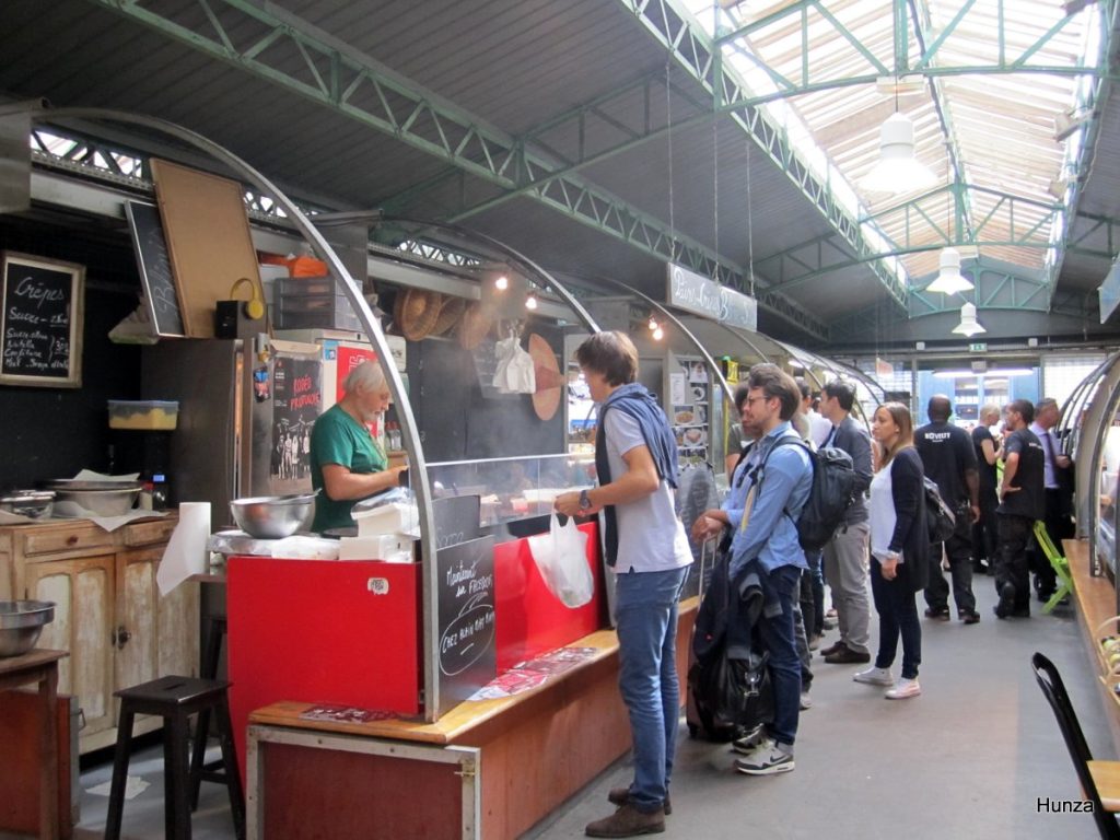 Marché des Enfants Rouges, plus ancien marché couvert de Paris