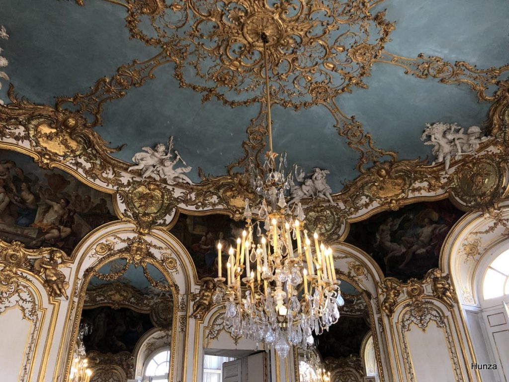 Décorations du salon de la Princesse dans l'hôtel de Soubise à Paris