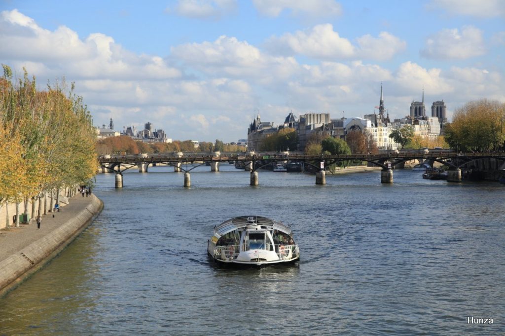 Le Pont des Arts sur la Seine, Paris