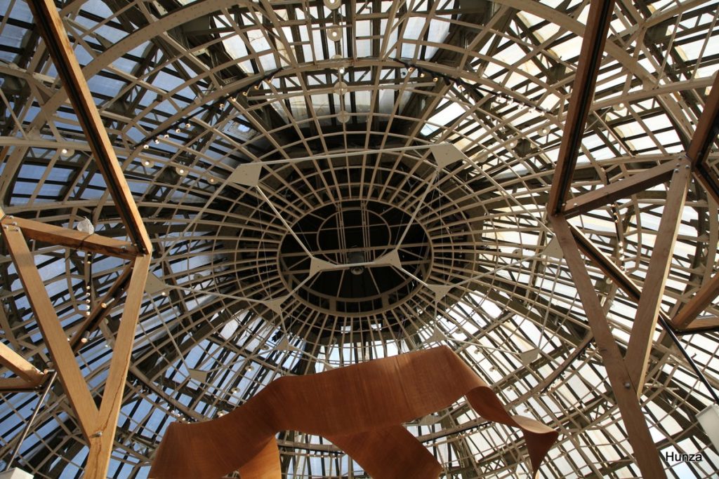 Coupole Binet du Printemps Haussmann dans le 9e arrondissement de Paris