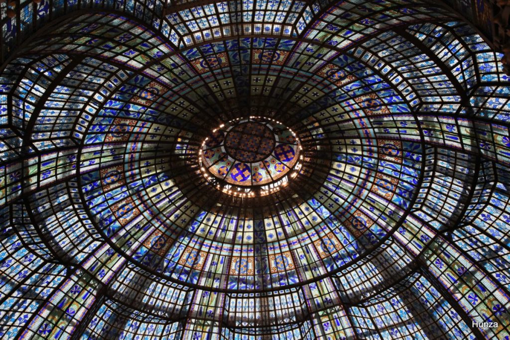 Coupole Charras Art déco du Printemps Haussmann à Paris