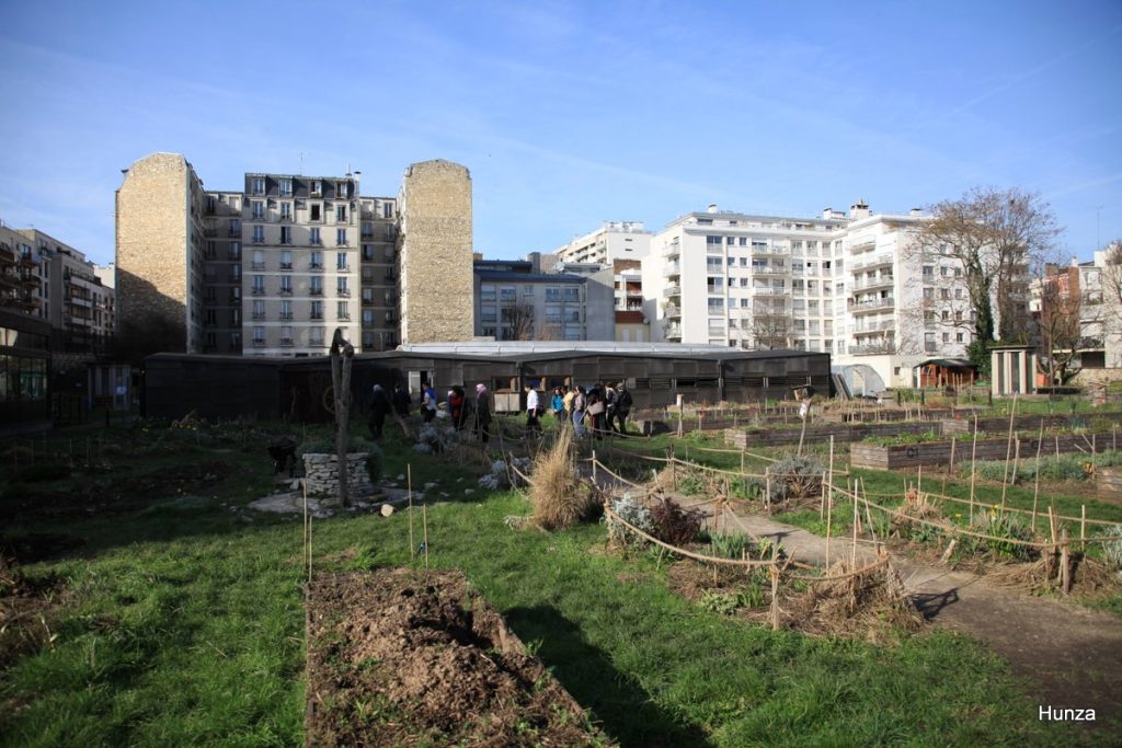Ferme de Charonne dans le 20e arrondissement de Paris
