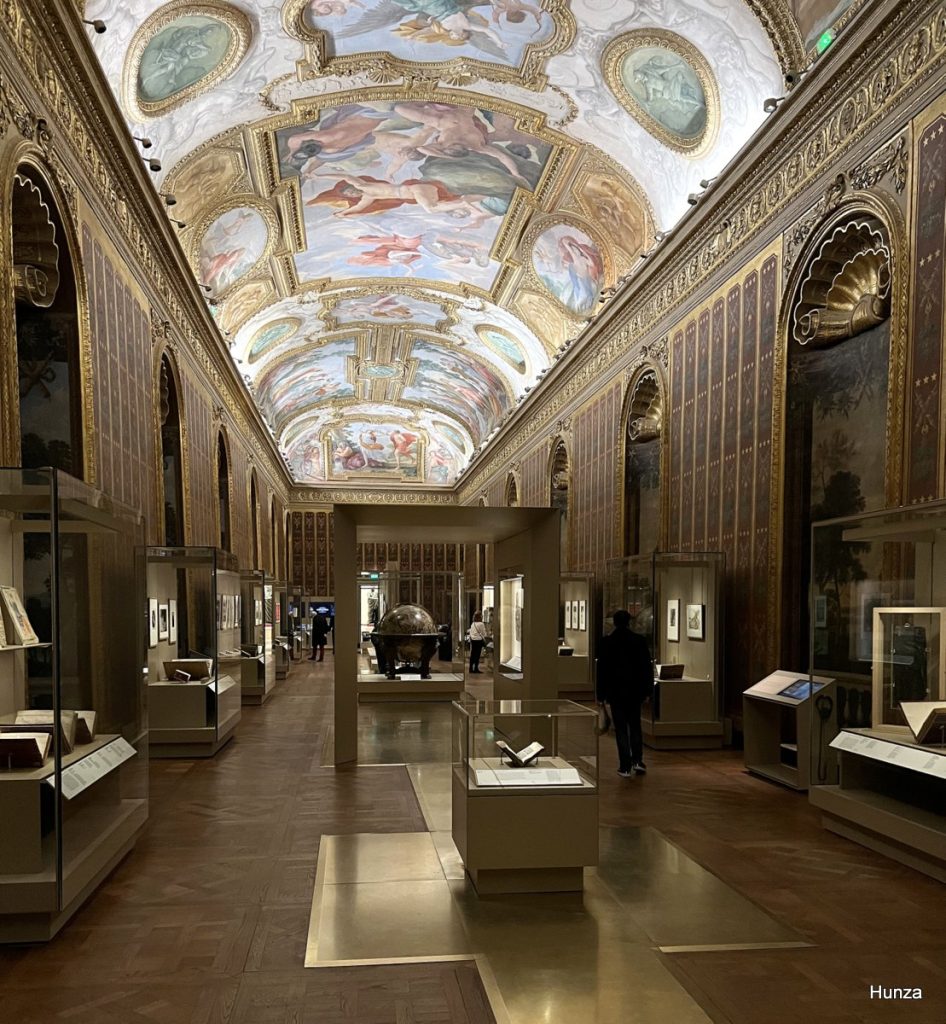 Galerie Mazarin de la Bibliothèque nationale de France site Richelieu à Paris