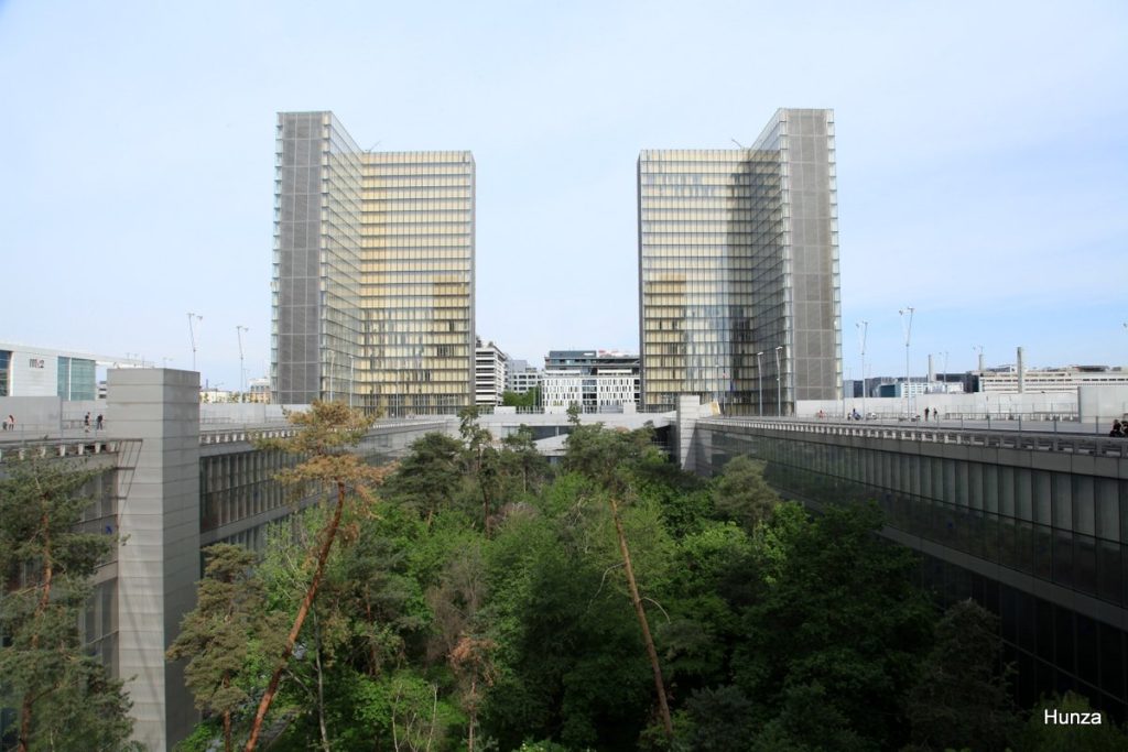 Jardin-forêt central de la Bibliothèque François-Mitterrand