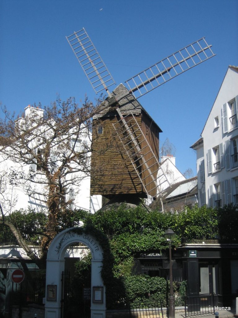Moulin de la Galette à Montmartre
