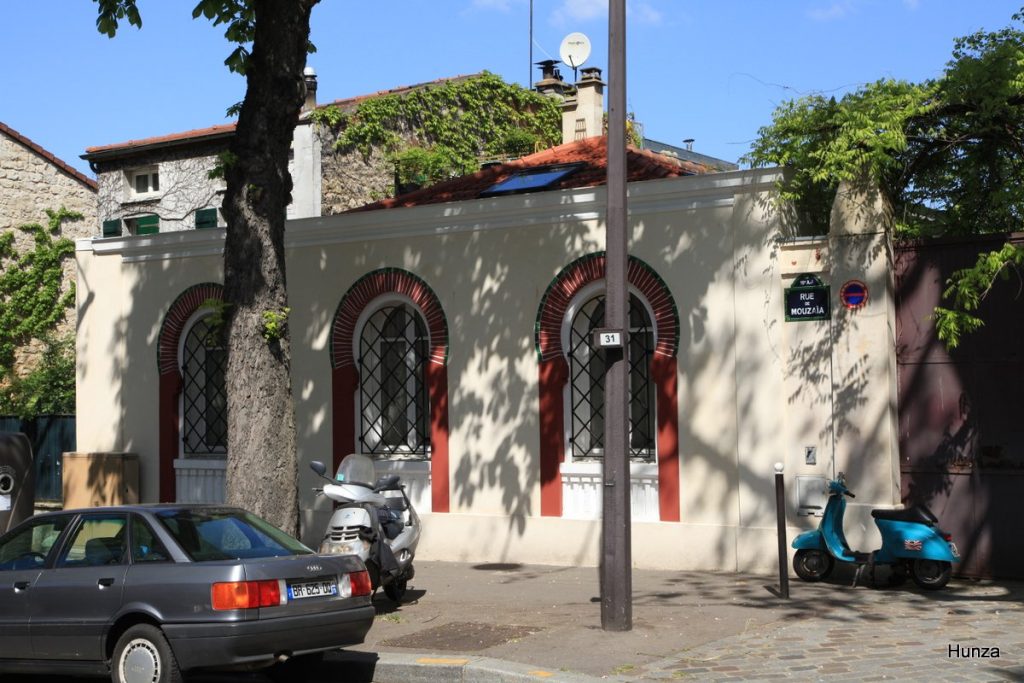 Rue de Mouzaïa près des Buttes-Chaumont à Paris 19e