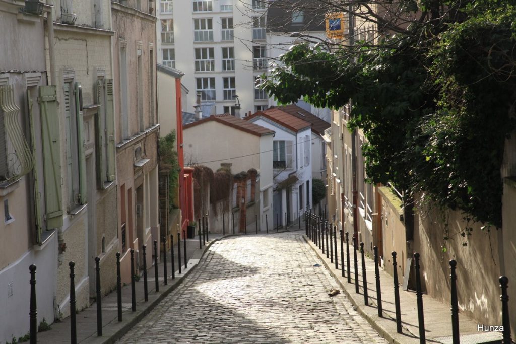 Rue Laurence Savart dans le 20e arrondissement de Paris