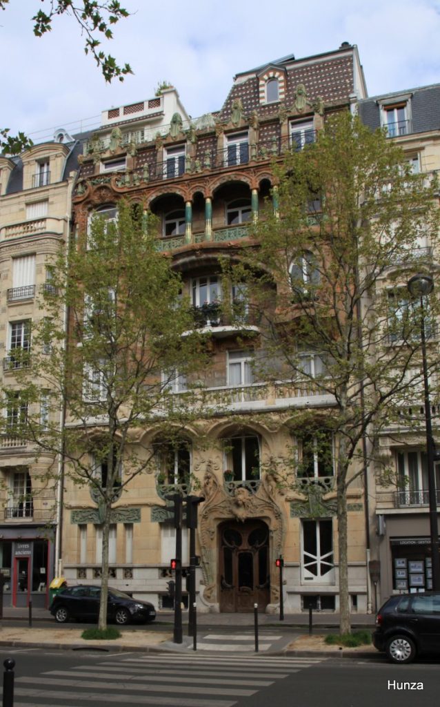 Immeuble Art nouveau du 29 avenue Rapp à Paris
