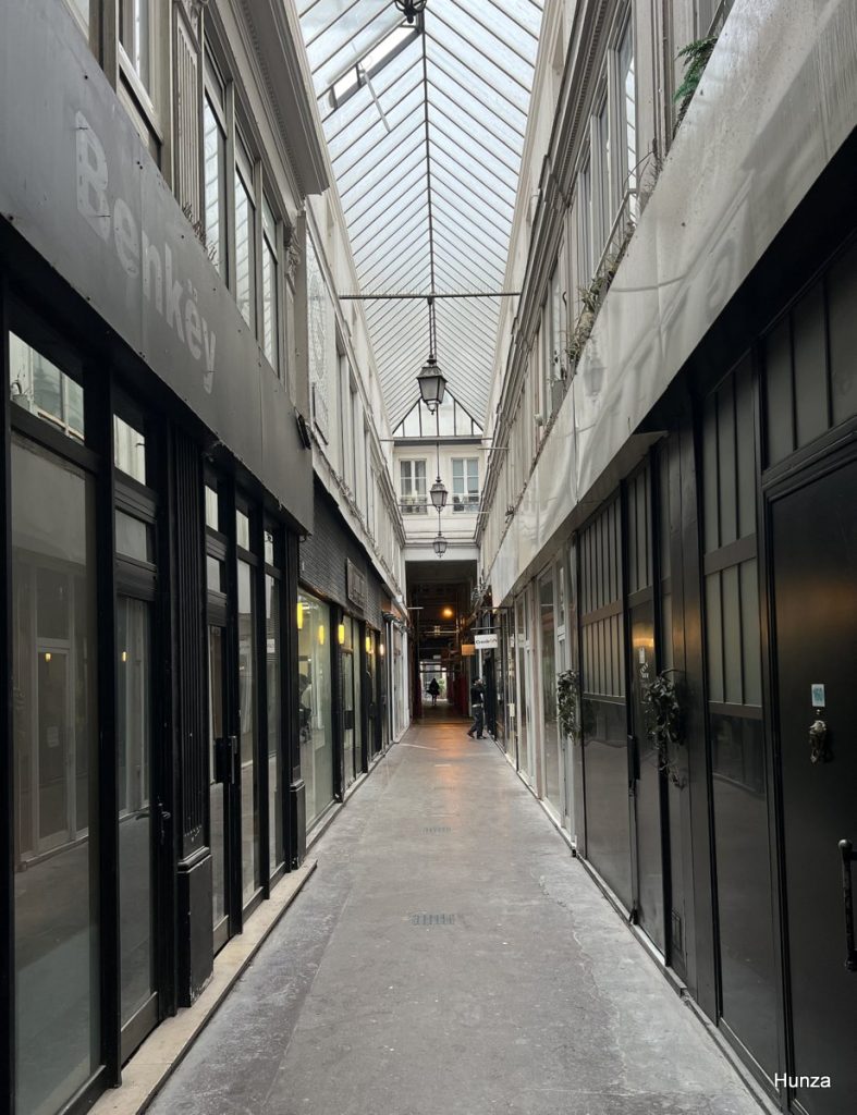 Passage du Ponceau dans le 2e arrondissement de Paris