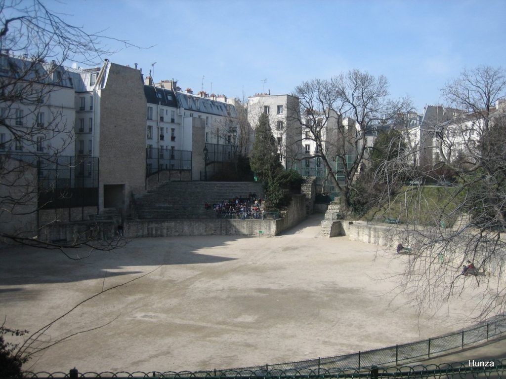 Arènes de Lutèce dans le 5e arrondissement de Paris