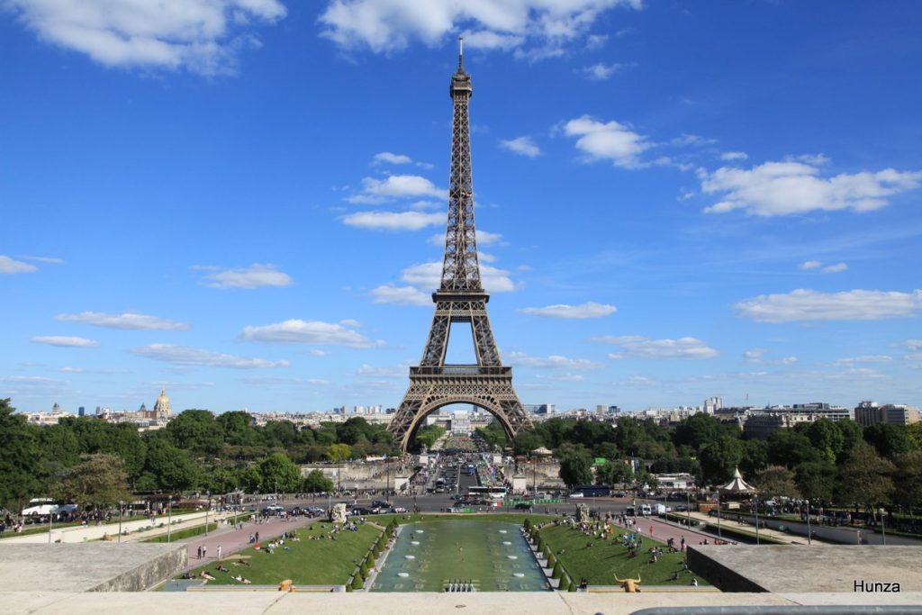 Tour Eiffel vue depuis le Trocadéro