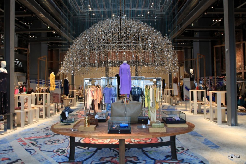 Pont d’Argent au Printemps Haussmann à Paris