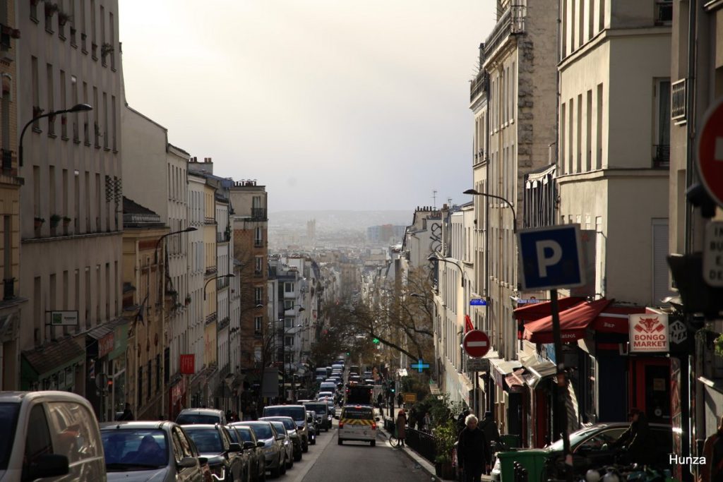 Rue de Ménilmontant, Paris 20e arrondissement