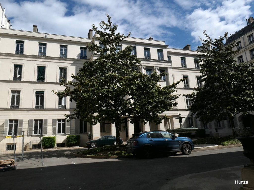 Square d 'Orléans à Paris 9e arrondissement