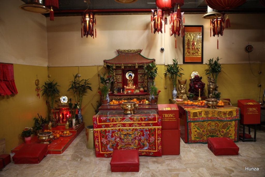 Temple bouddhiste au n°37 de la rue du Disque à Paris 13e arrondissement