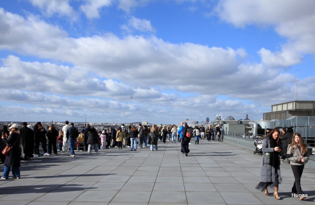 Terrasse panoramique des Galeries Lafayette Haussmann à Paris