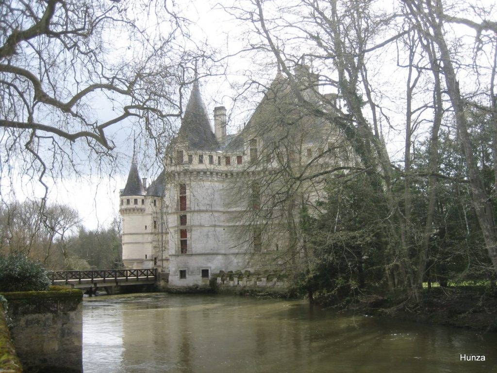 Façade nord du château d’Azay-le-Rideau 