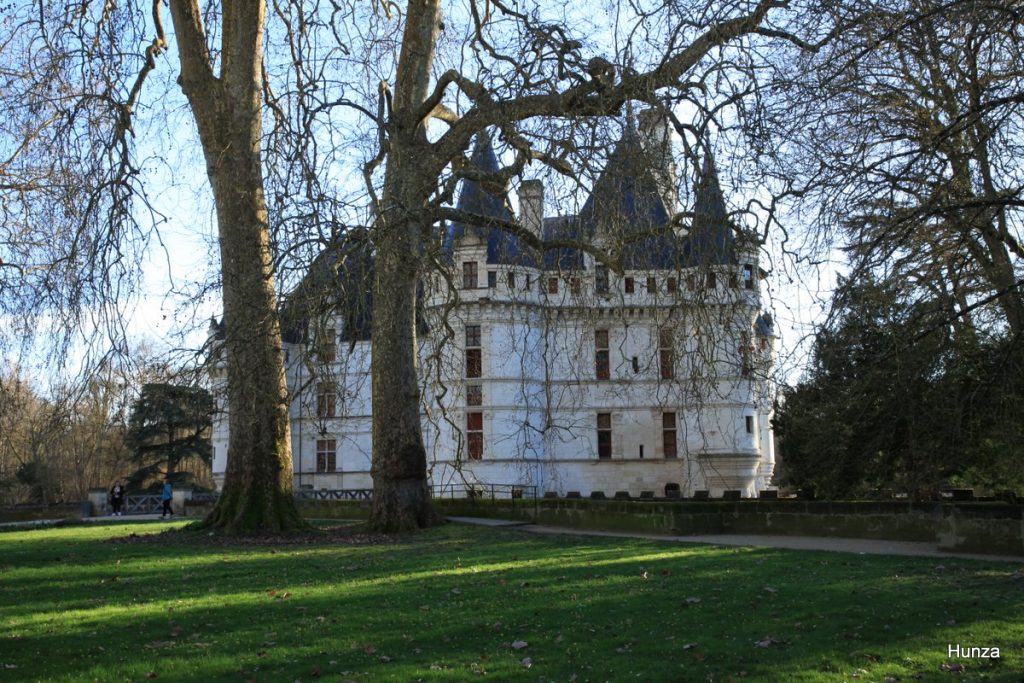 Château d’Azay-le-Rideau en hiver
