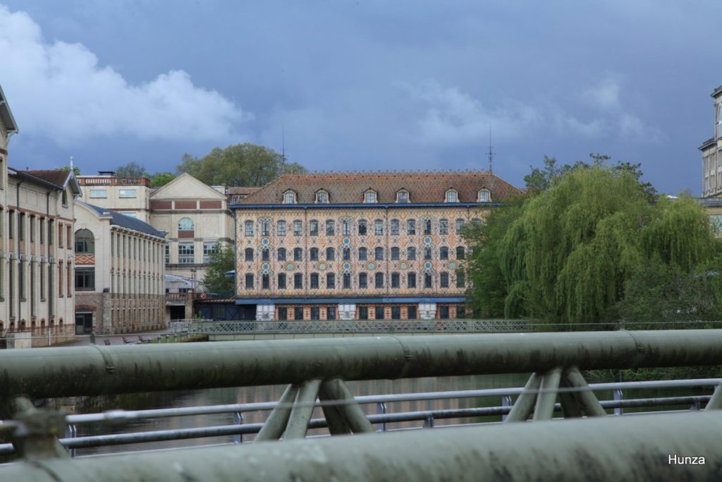 Ancienne chocolaterie Menier à Noisiel sur les bords de Marne