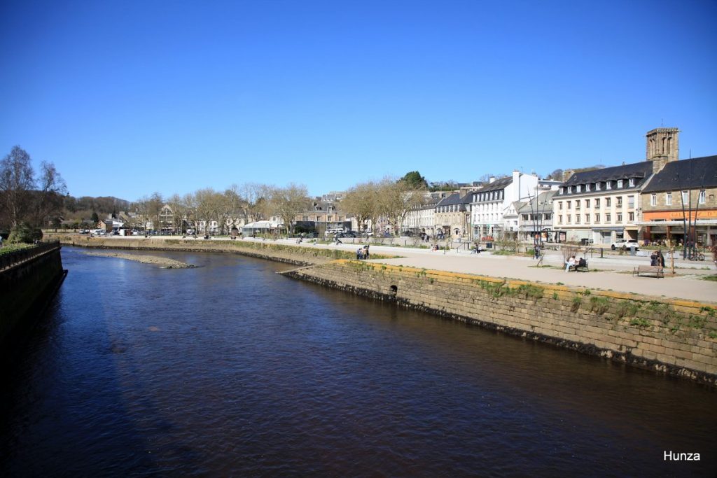 Ancien port du Léguer et quai d'Aiguillon à Lannion