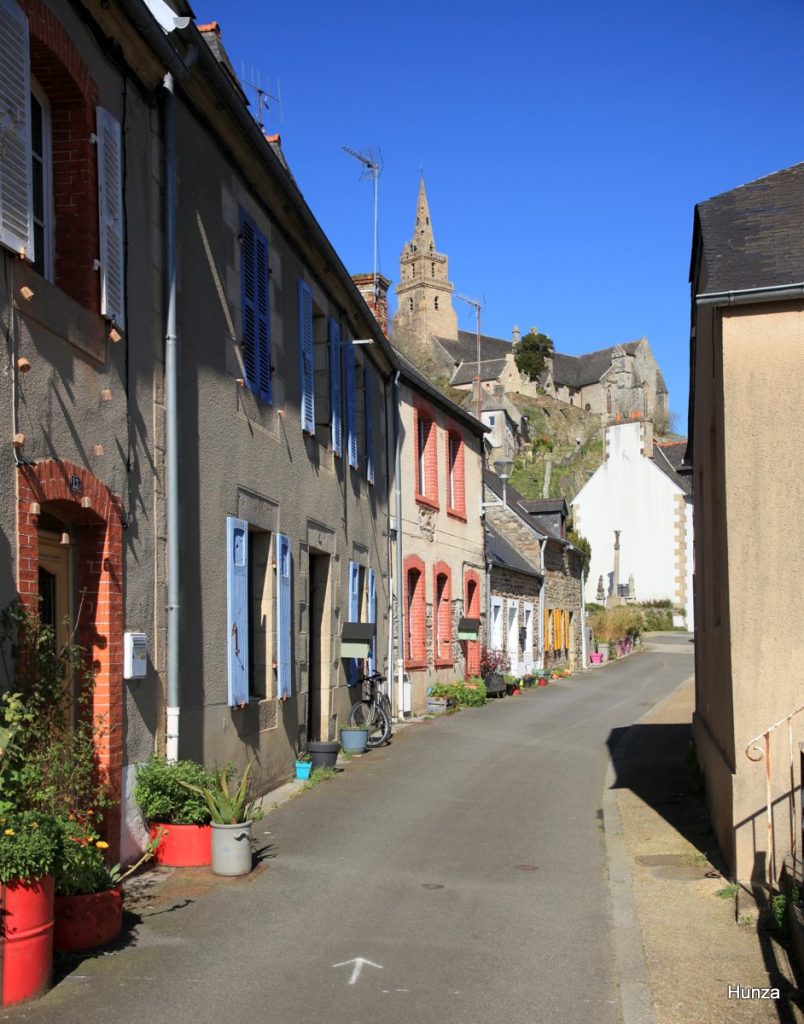 Rue de Brélévenez à Lannion
