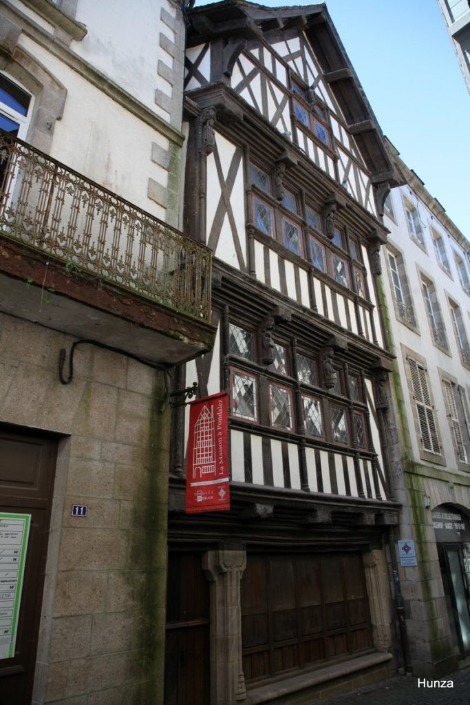 Maison à Pondalez au n°9 de la Grande Rue à Morlaix