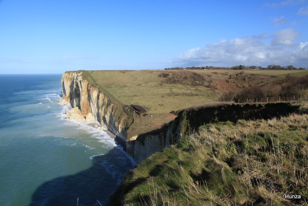 Valleuse d’Étigue sur la côte d’Albâtre en Normandie