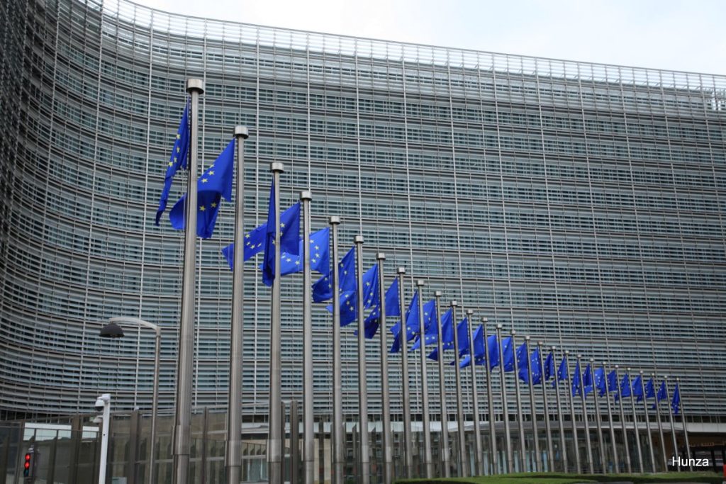 A Bruxelles, le bâtiment principal de la Commission européenne : le Berlaymont.