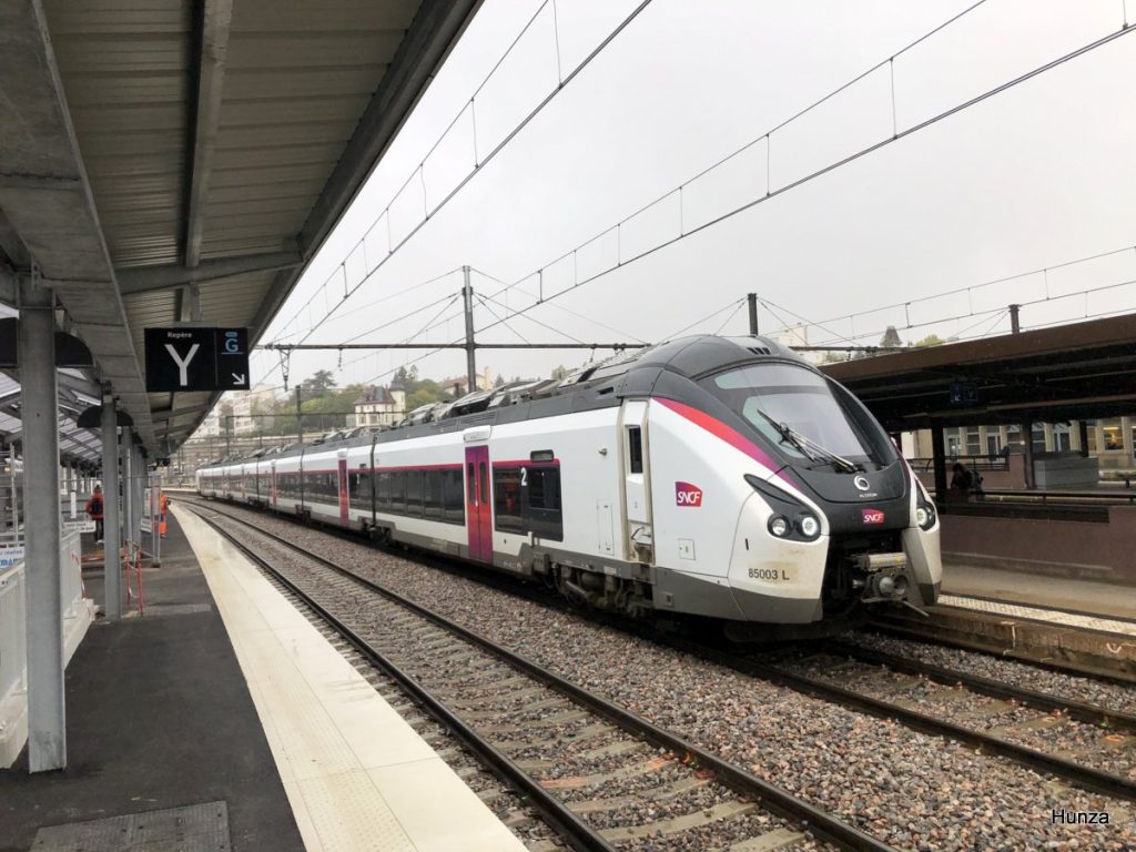 Régiolis Intercités en gare de Dijon-Ville