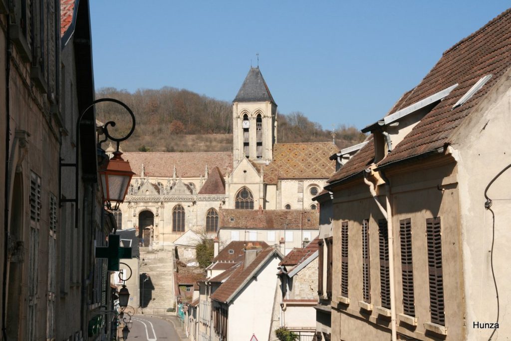 Église de Vétheuil peinte par les impressionnistes dont Claude Monet