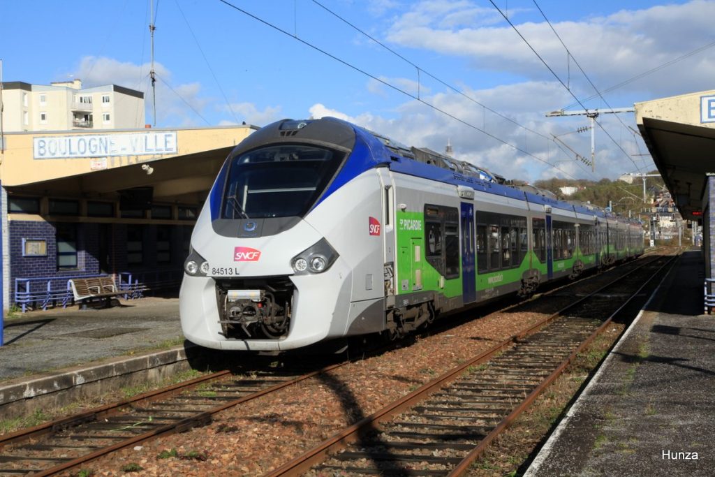 Régiolis en gare de Boulogne-sur-Mer