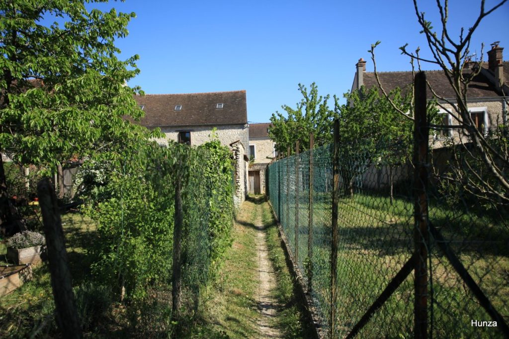 Venelle des Ecoutilles à Saint-Mammès