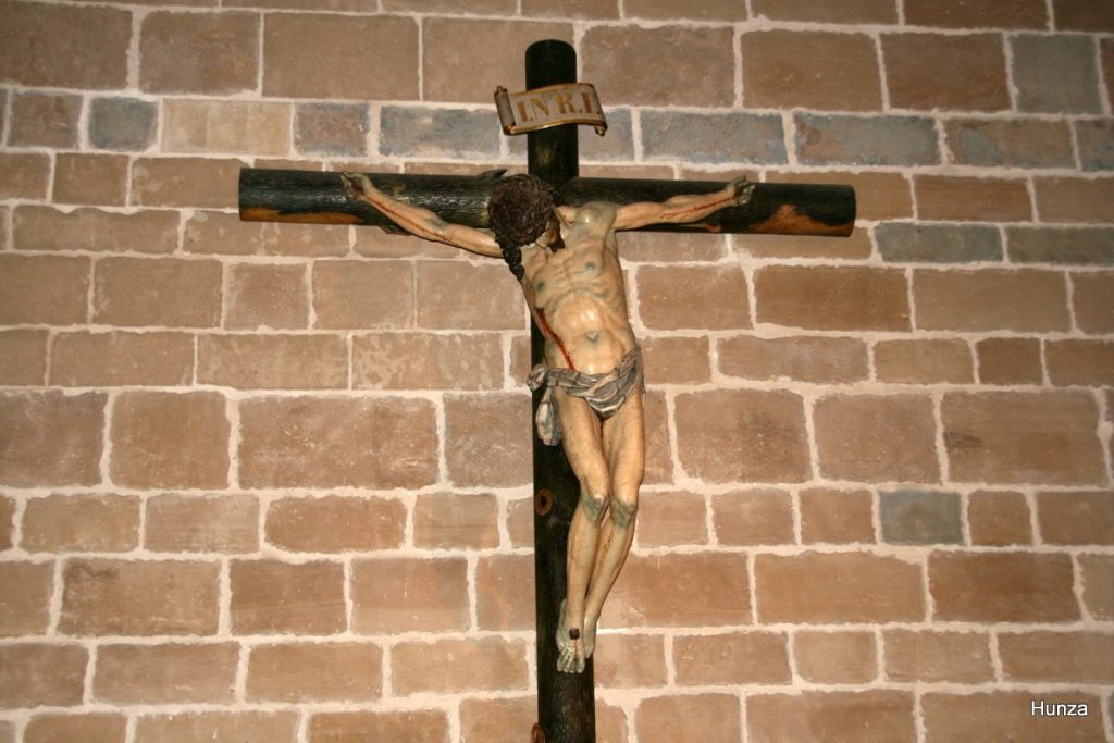 Christ crucifié réalisé par Juan de Anchieta vers 1577 dans la cathédrale de Pampelune