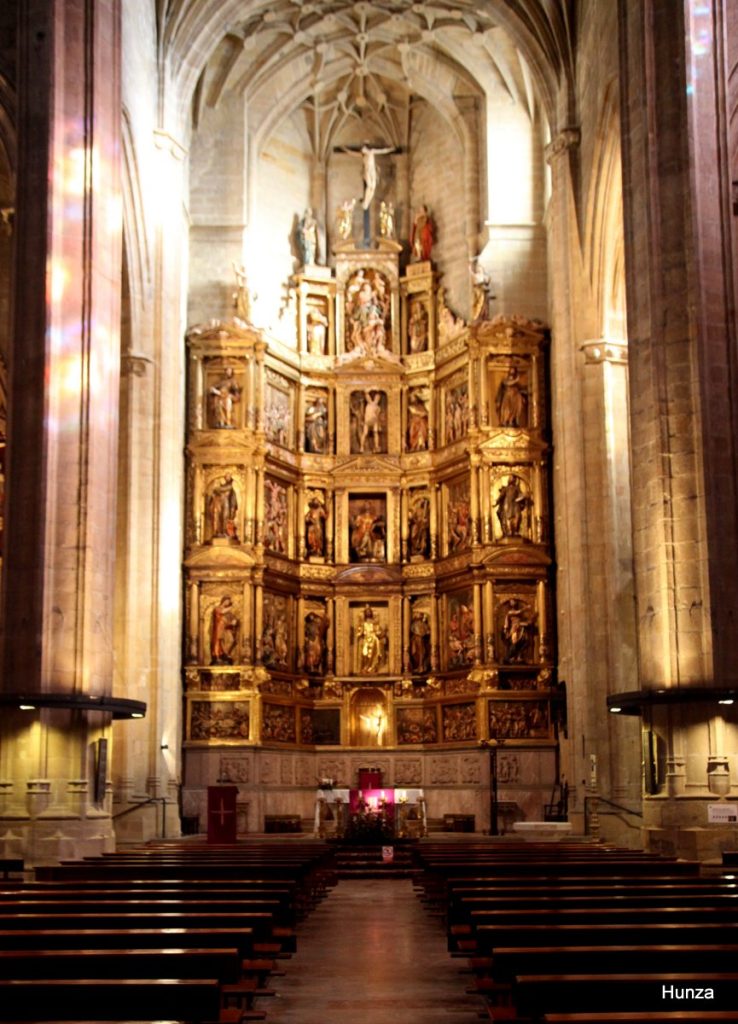 Retable principal de l’église Saint-Vincent à Saint-Sébastien