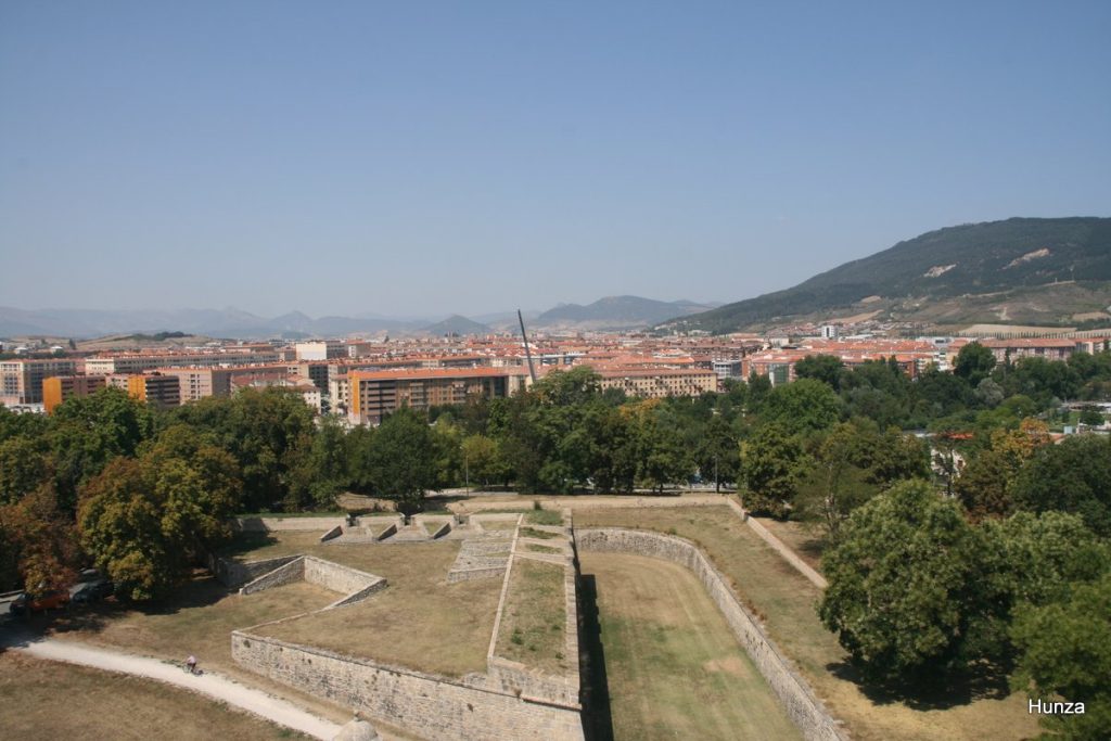 Revellín de los Reyes sur les remparts de Pampelune en Espagne