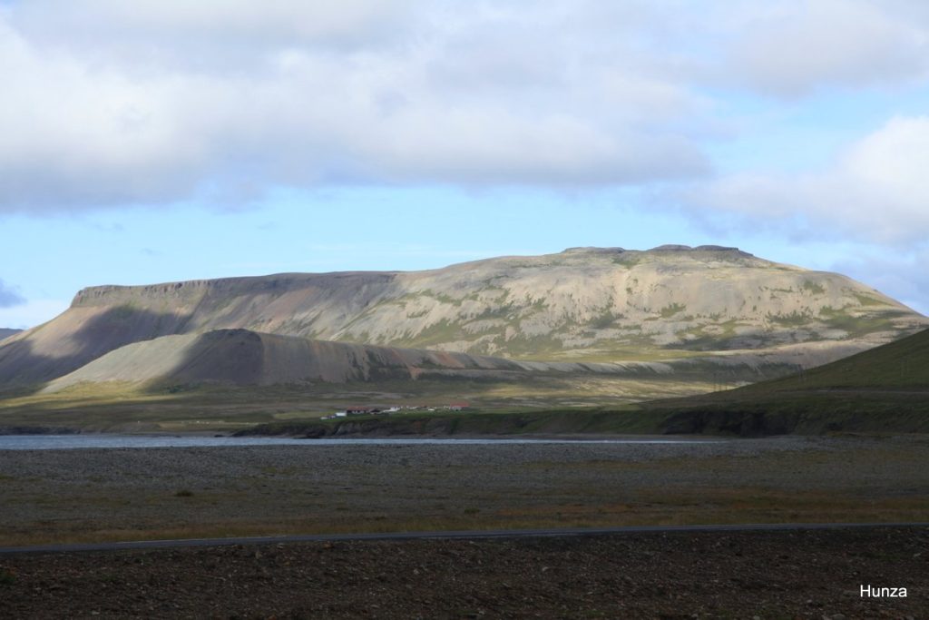 Paysage le long de la route Snæfellsnesvegur en Islande