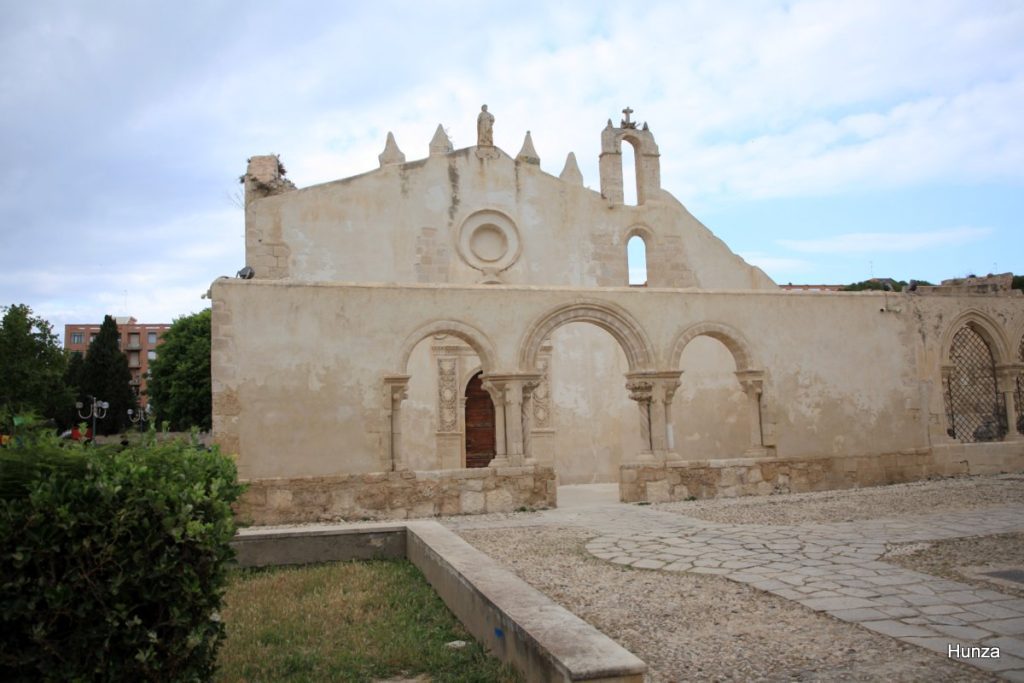 Ruines de l'église San Giovanni à Syracuse