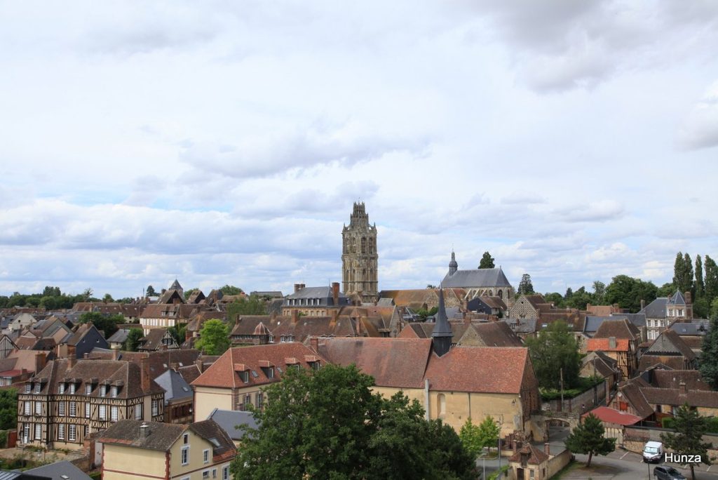Panorama de Verneuil-sur-Avre depuis la Tour Grise