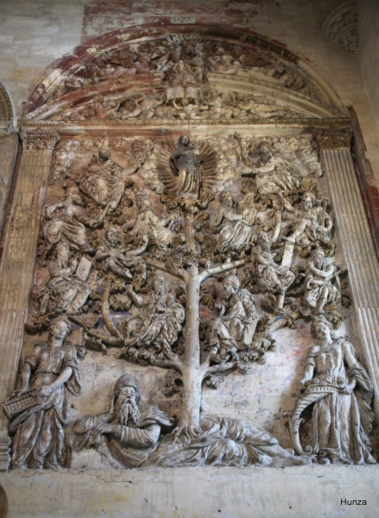 L'Arbre de Jessé sculpté dans l'église Saint-Gervais-Saint-Protais de Gisors
