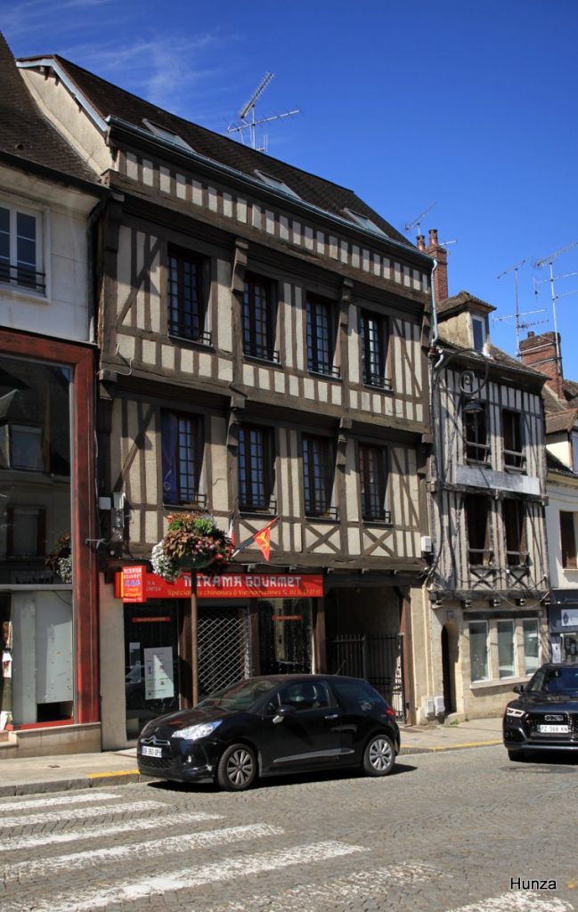 Maison à pans de bois des XVe et XVIe siècles à Gisors