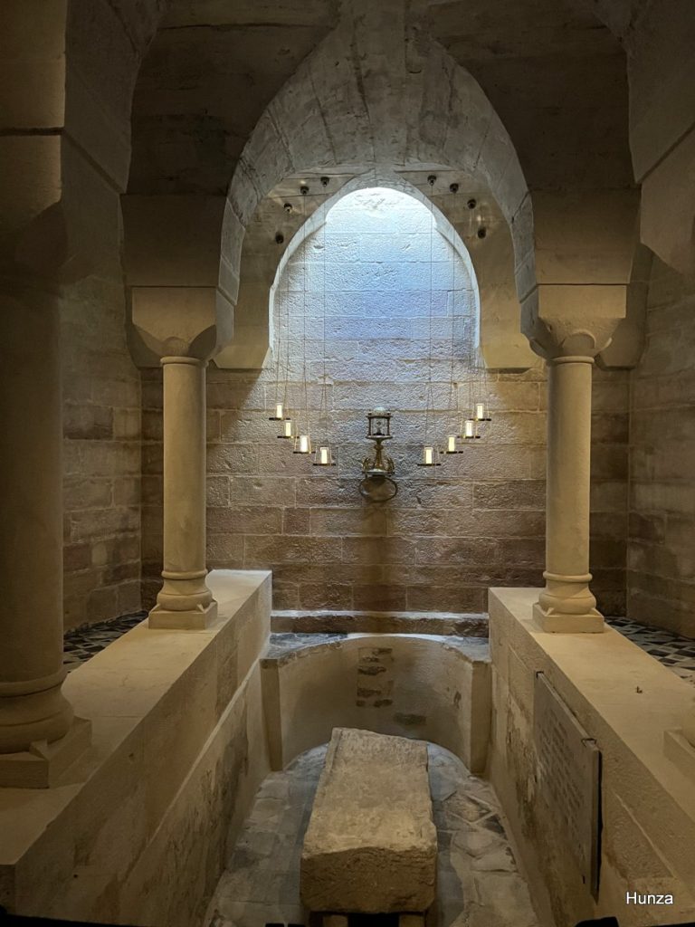 Martyrium de la rotonde Saint-Bénigne à Dijon avec le tombeau de saint Bénigne