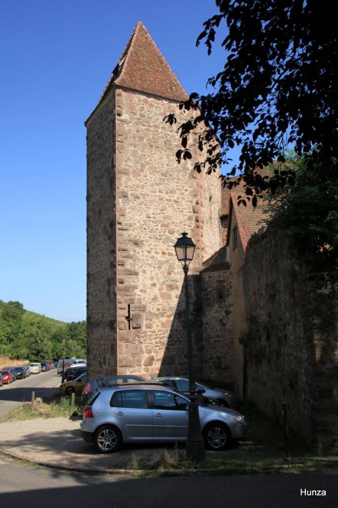 Tour des Voleurs, ancienne tour de défense de Riquewihr en Alsace