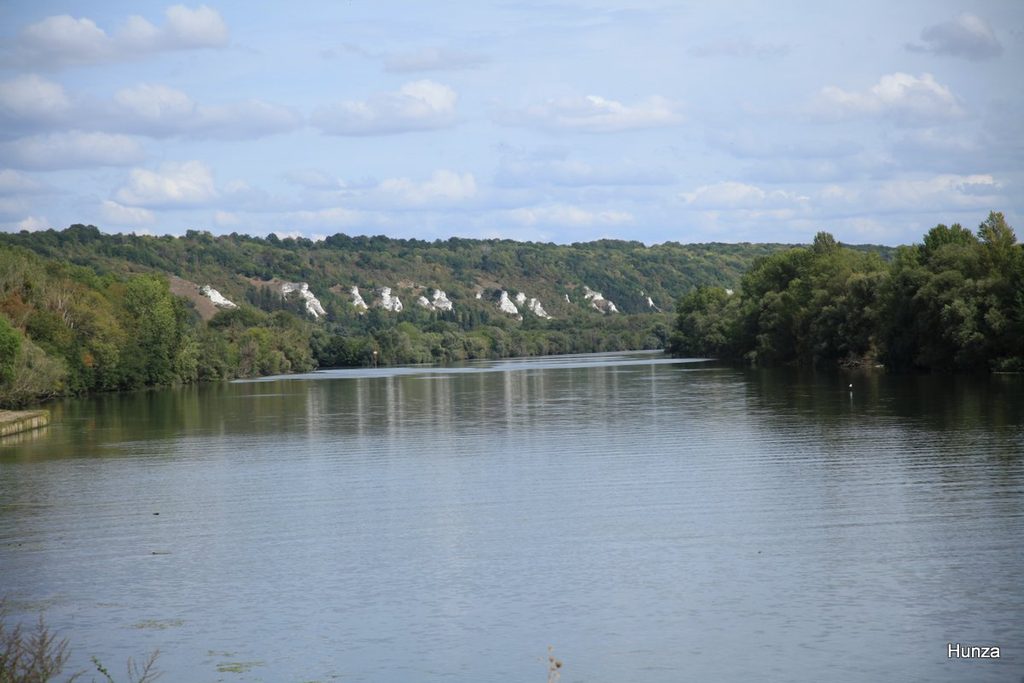 Les bords de Seine à La Roche-Guyon