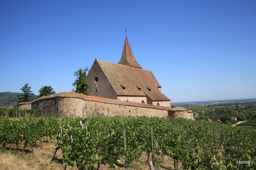 Église fortifiée Saint-Jacques-le-Majeur de Hunawihr